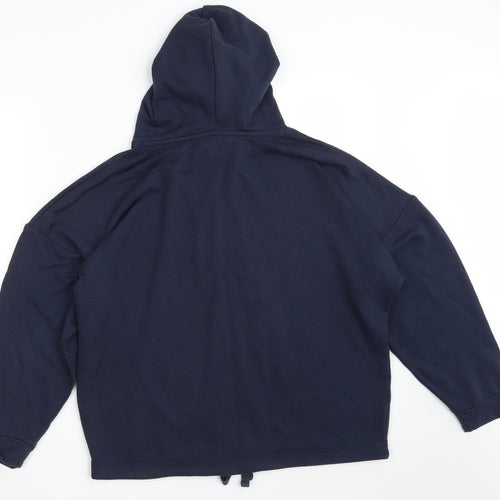 F&F Womens Blue  Polyester Pullover Hoodie Size 14   - Brooklyn