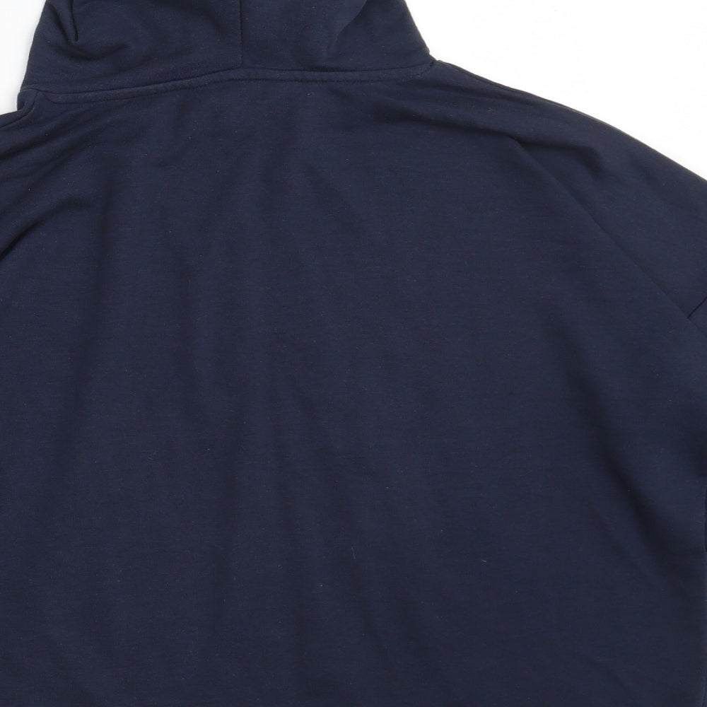 F&F Womens Blue  Polyester Pullover Hoodie Size 14   - Brooklyn