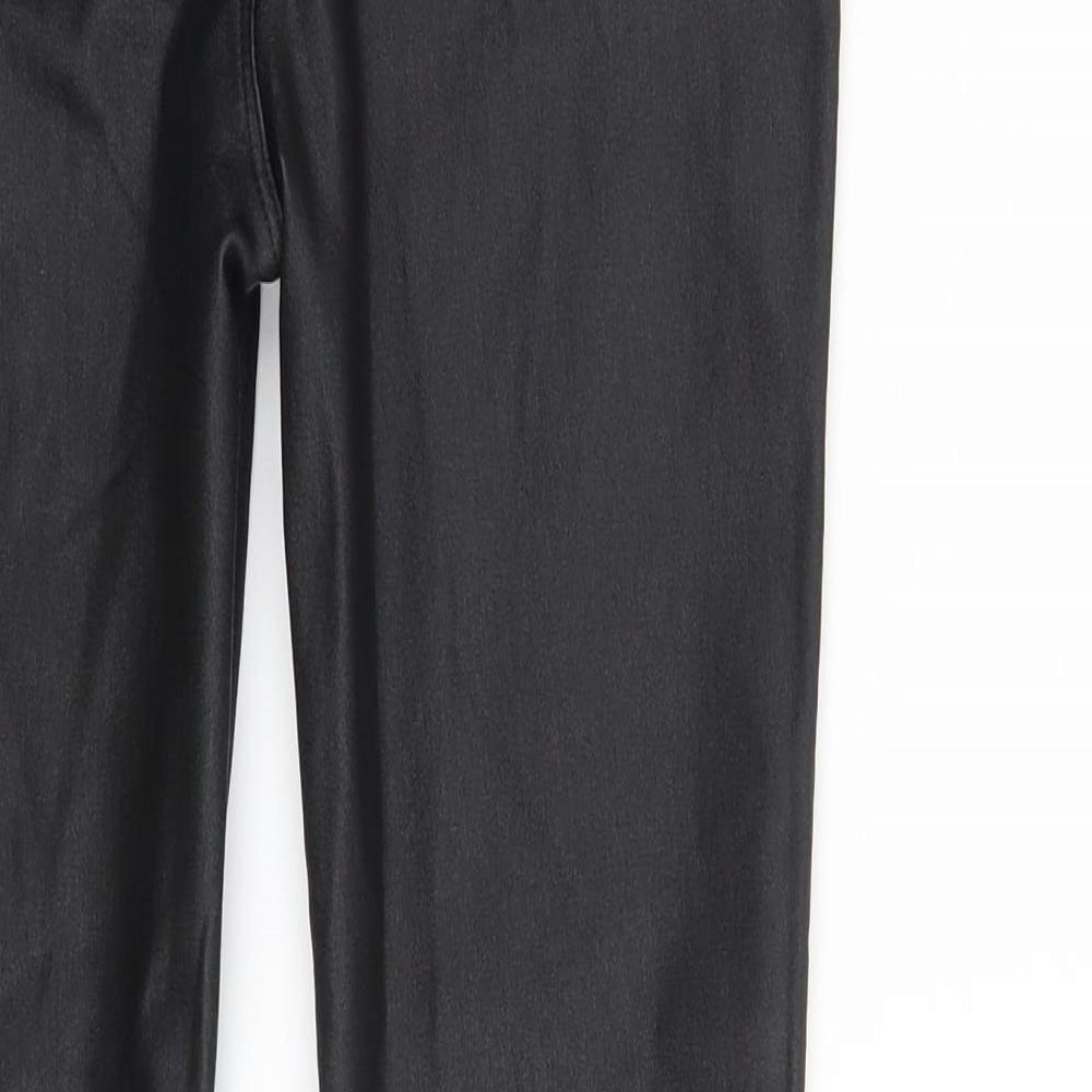 Apperloth Womens Black  Polyester Skinny Jeans Size M L28 in Slim Zip