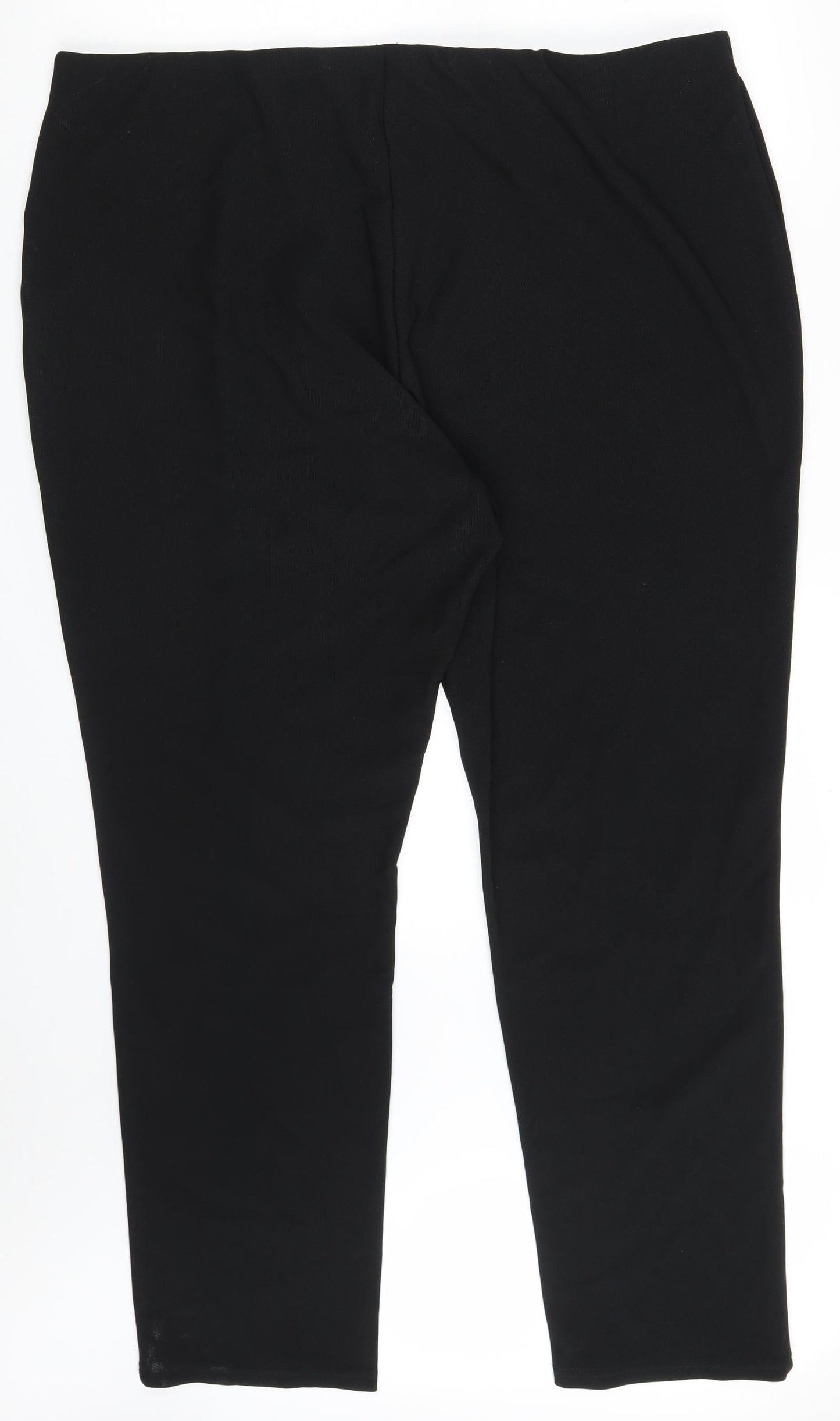 Julipa Womens Black  Polyester Jegging Leggings Size 24 L29 in