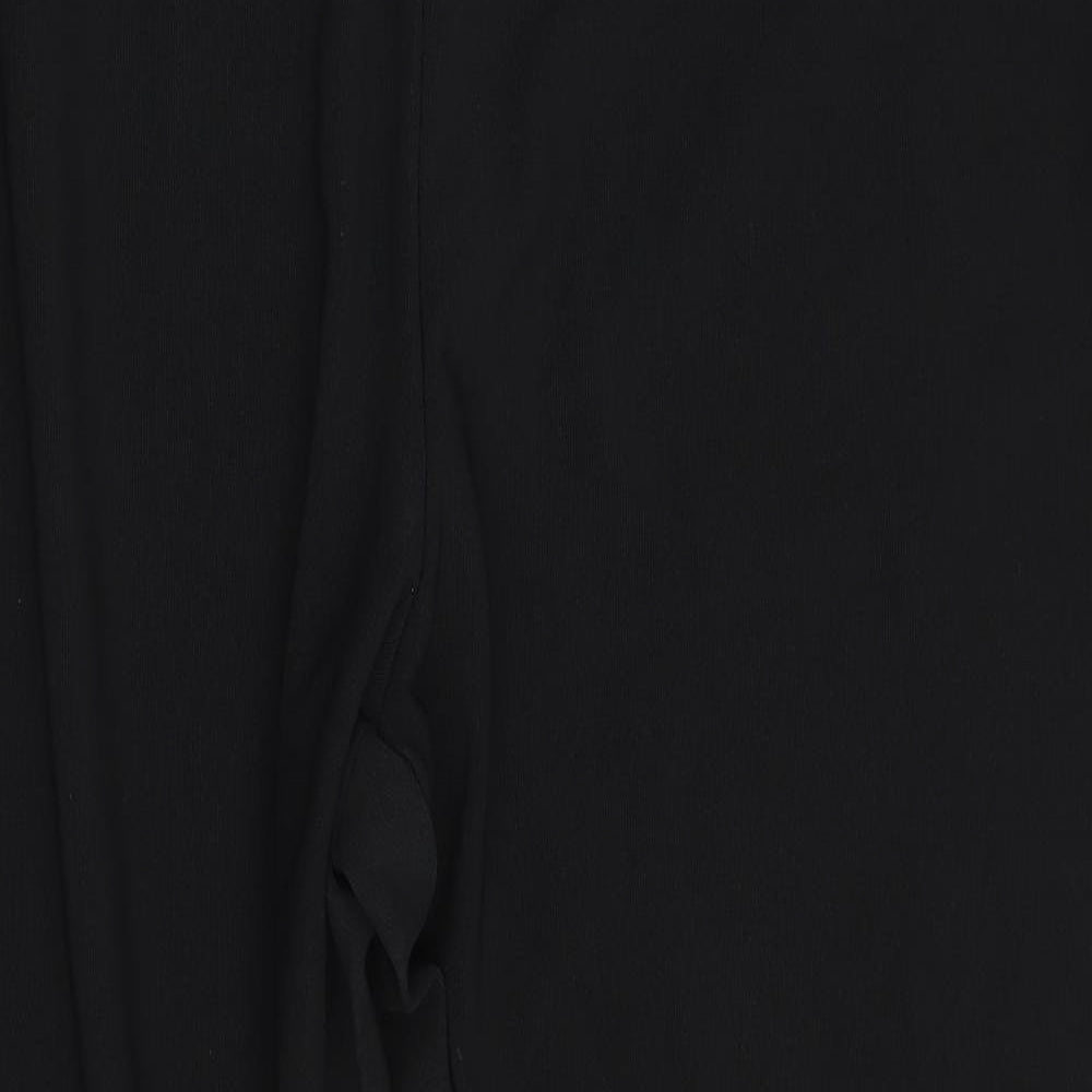 Julipa Womens Black  Polyester Jegging Leggings Size 24 L29 in