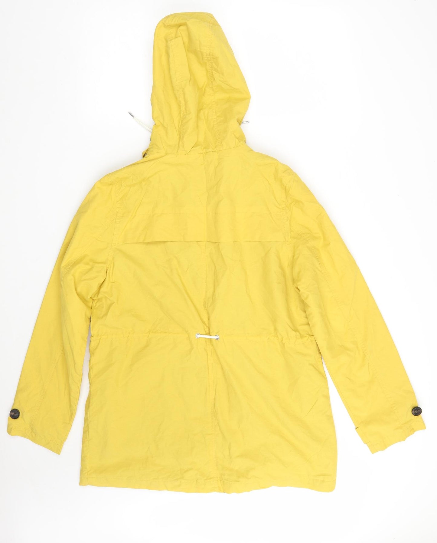George Womens Yellow   Jacket Coat Size 12  Zip