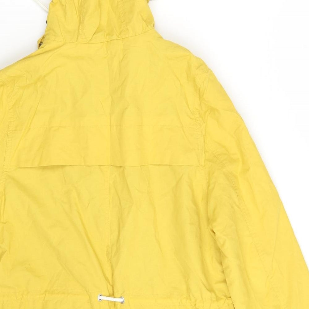 George Womens Yellow   Jacket Coat Size 12  Zip