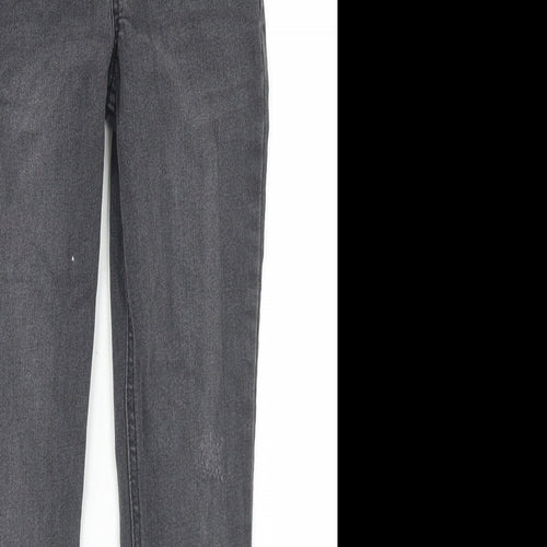 Denim Co Girls Grey  Cotton Jegging Jeans Size 8-9 Years  Regular