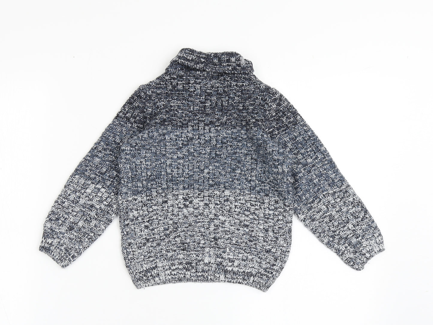 PEP&CO Boys Blue  Acrylic Pullover Jumper Size 18-24 Months  Pullover