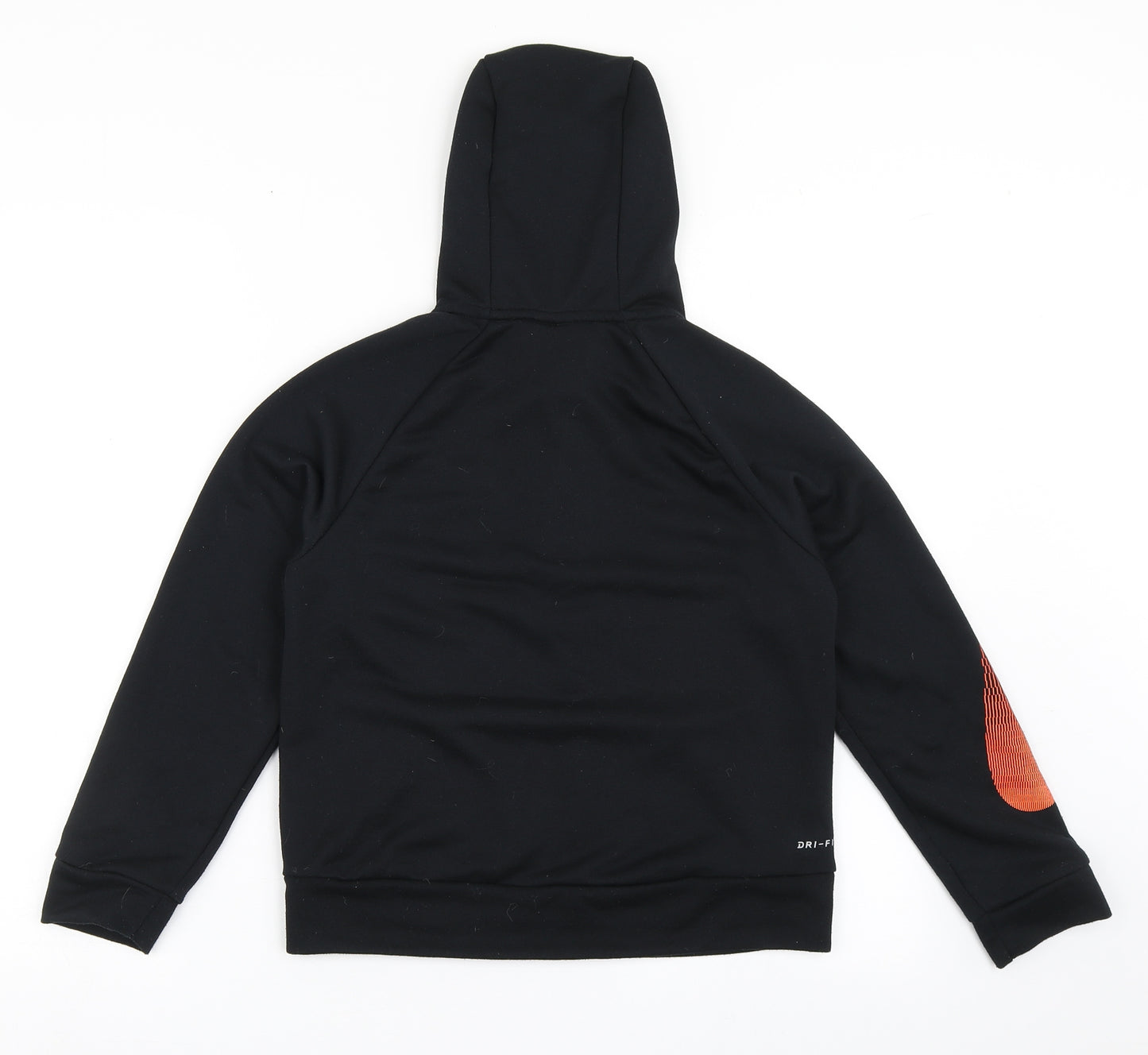 Nike Boys Black  100% Polyester Pullover Hoodie Size M  Pullover
