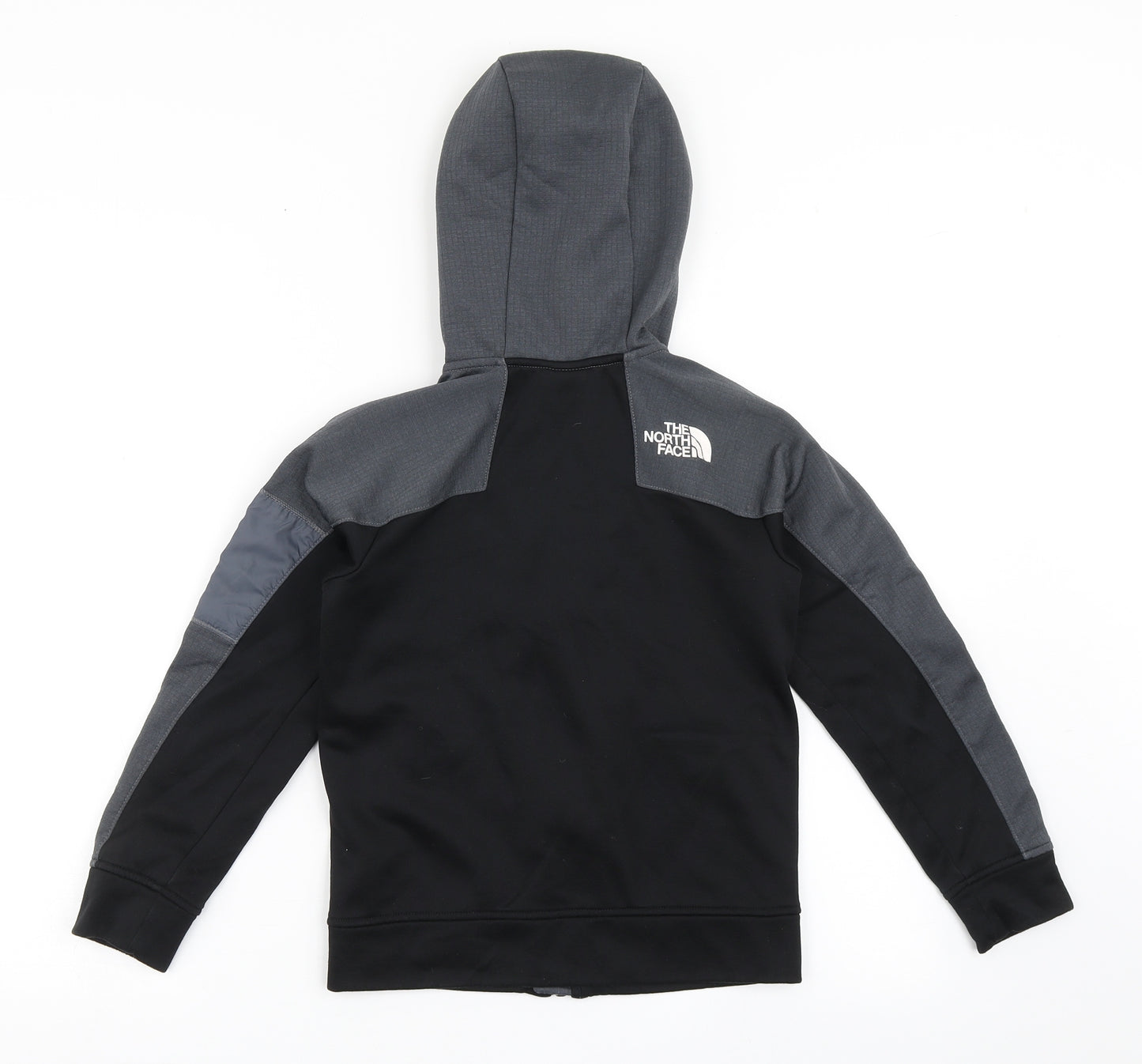 The North Face Boys Black  100% Polyester Full Zip Hoodie Size S  Zip