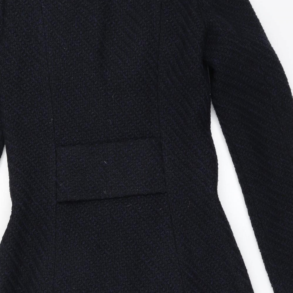 Joe Browns Womens Blue   Overcoat Coat Size 8  Button