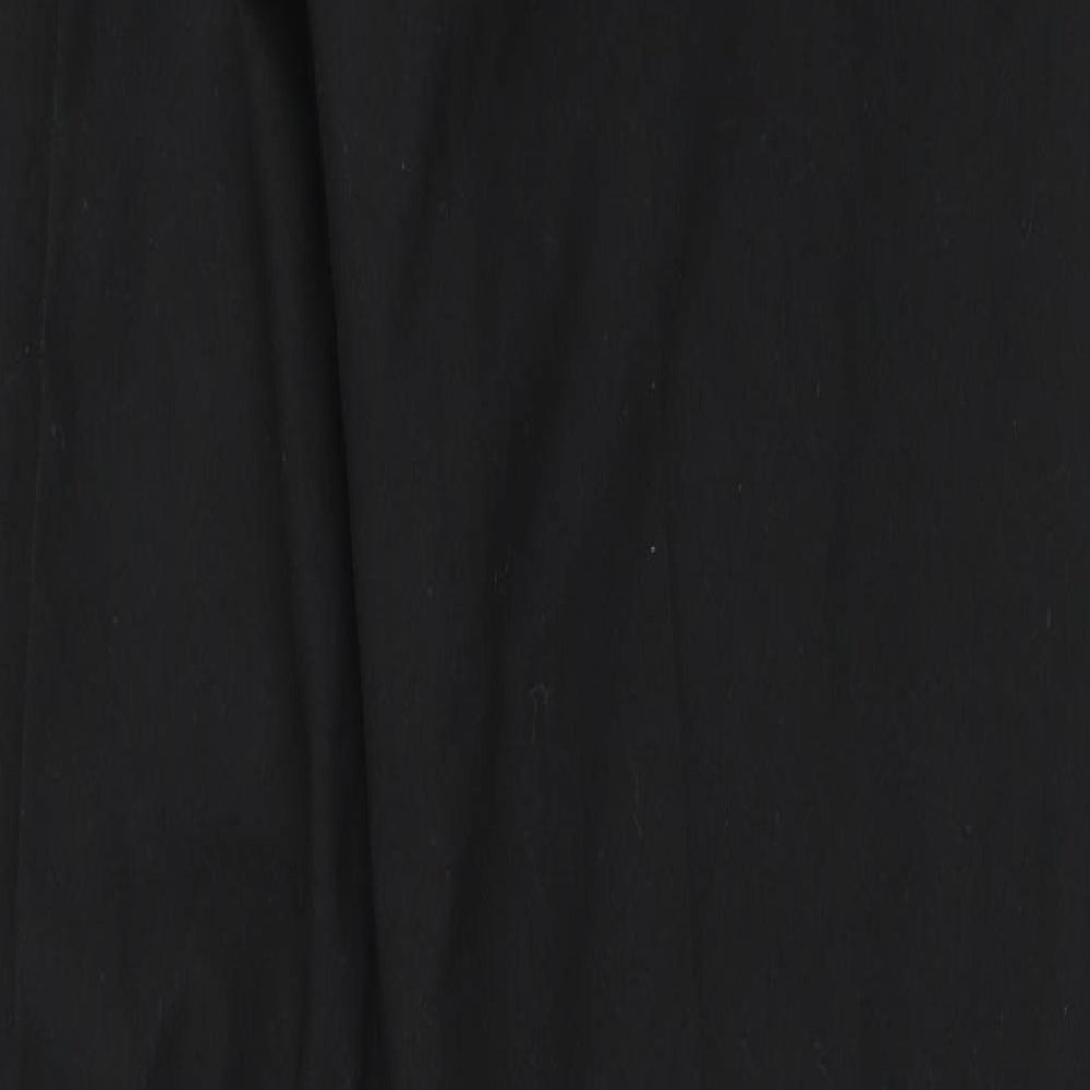 F&F Boys Black  Polyester Dress Pants Trousers Size 15-16 Years  Regular Hook & Eye - School Wear