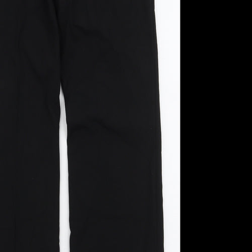 VILA Womens Black  Polyester Trousers  Size L L32 in Regular Zip