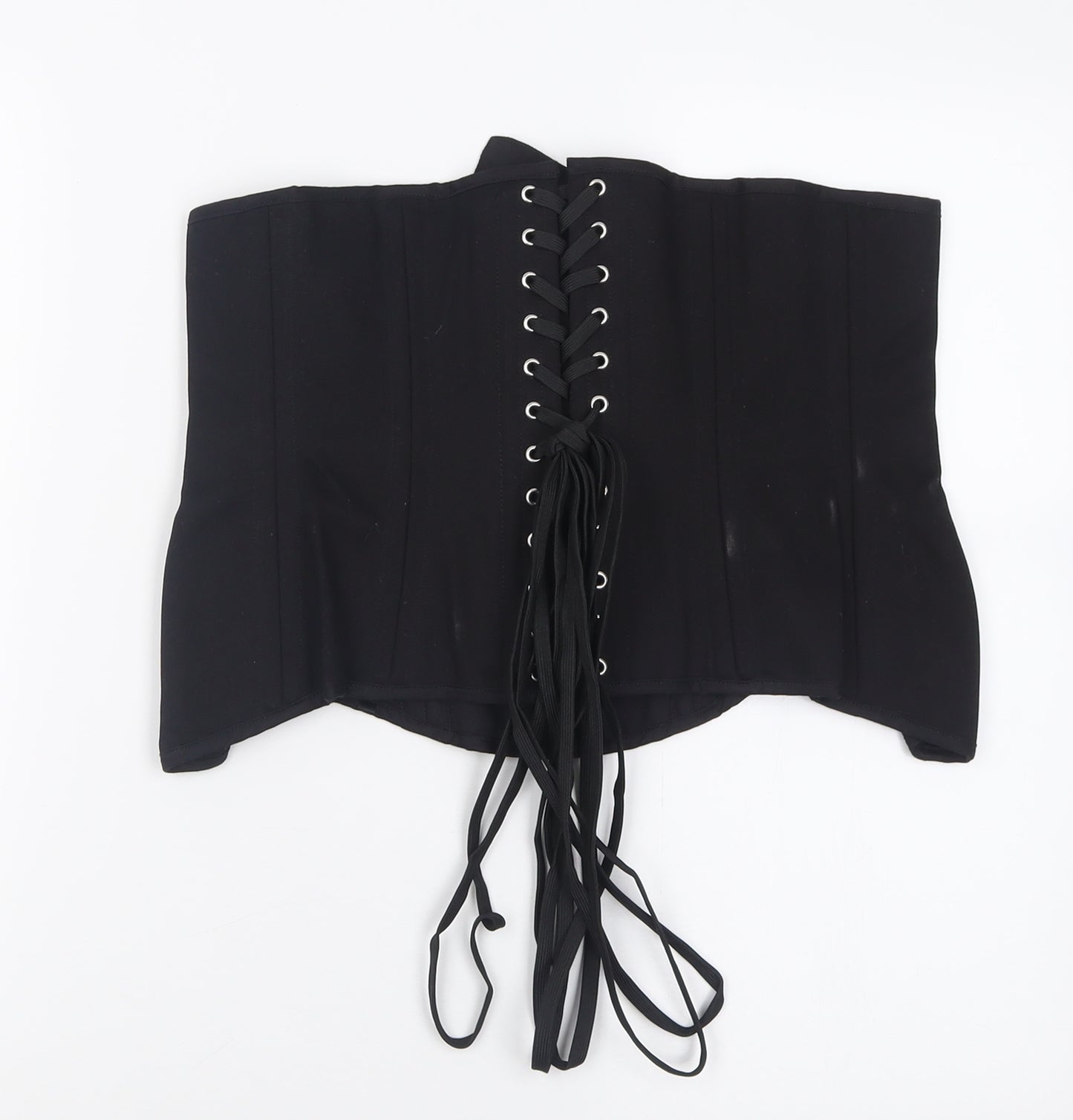 Restyle Womens Black  Cotton Basic Tank Size 2XL Off the Shoulder - Underbust Corset Tank