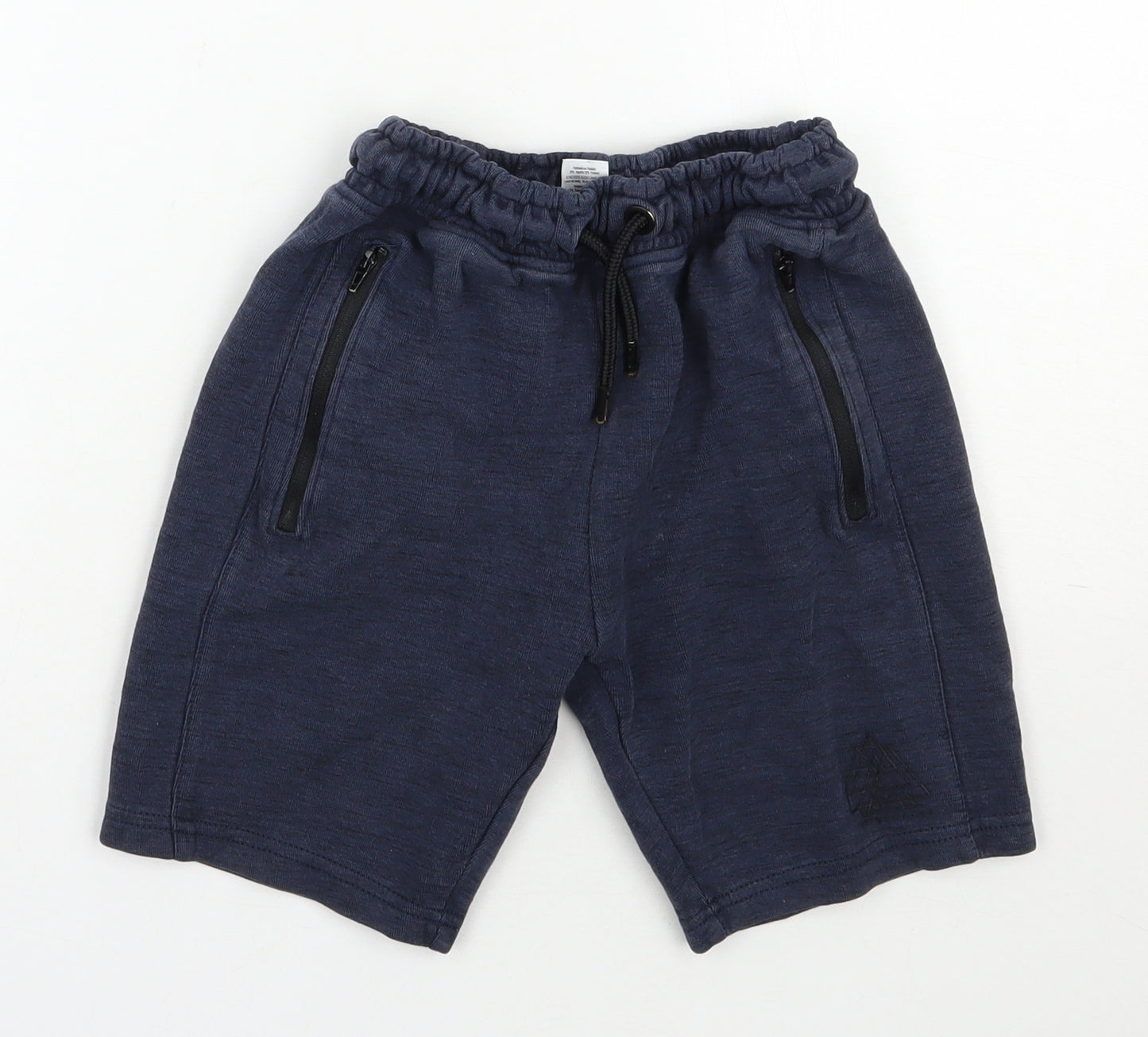NEXT Boys Blue  Cotton Sweat Shorts Size 9 Years  Regular Drawstring