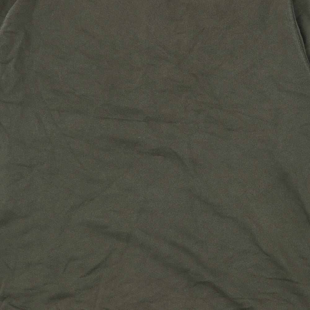 ASOS Mens Green  Cotton Pullover Sweatshirt Size XL