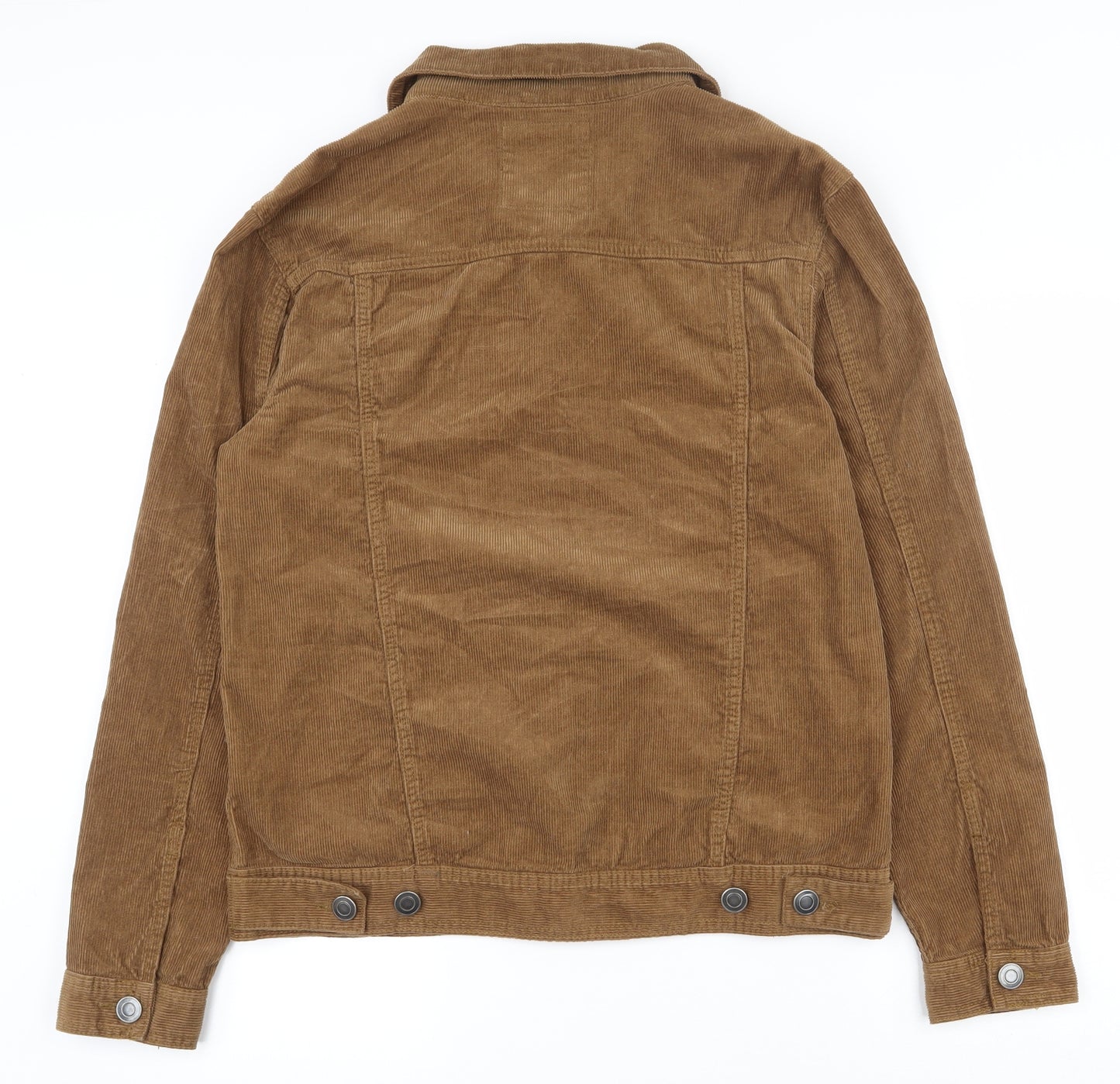 Brave Soul Mens Brown   Jacket  Size M  Button