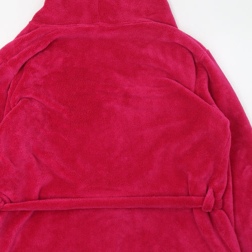 Marks and Spencer Womens Pink  Polyester Top Gown Size 16  Tie