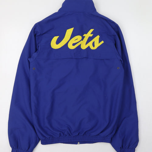 Phase One Mens Blue   Bomber Jacket Jacket Size 2XS  Zip - Jets