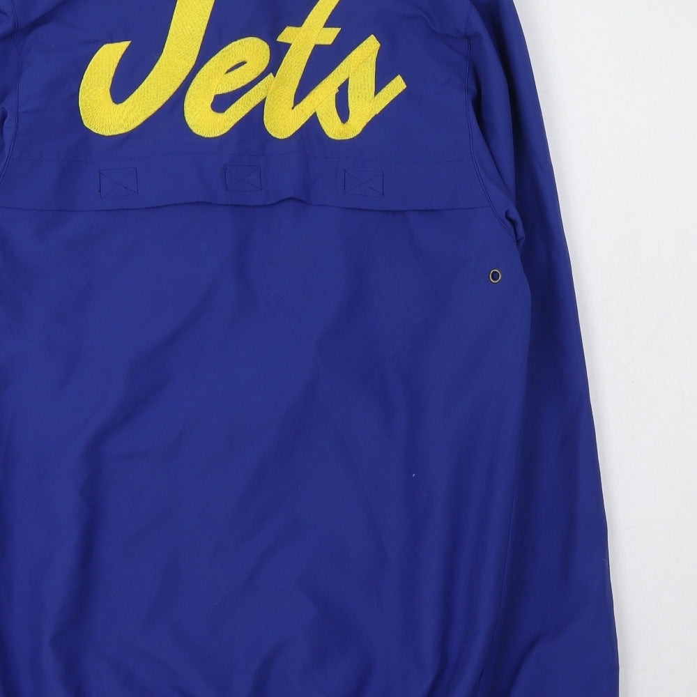 Phase One Mens Blue   Bomber Jacket Jacket Size 2XS  Zip - Jets