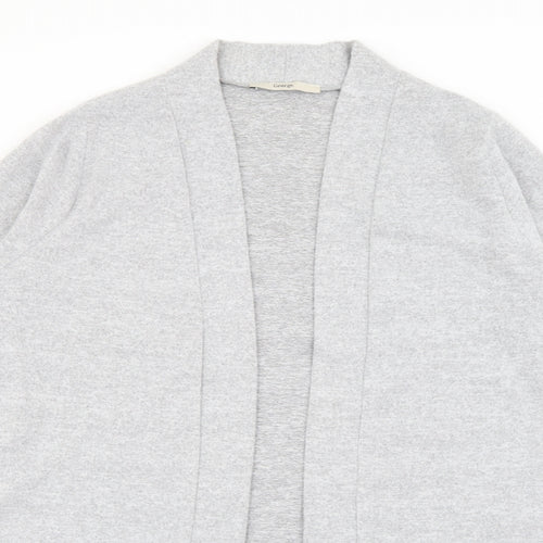 George Womens Grey V-Neck  Polyester Cape Jumper Size 12