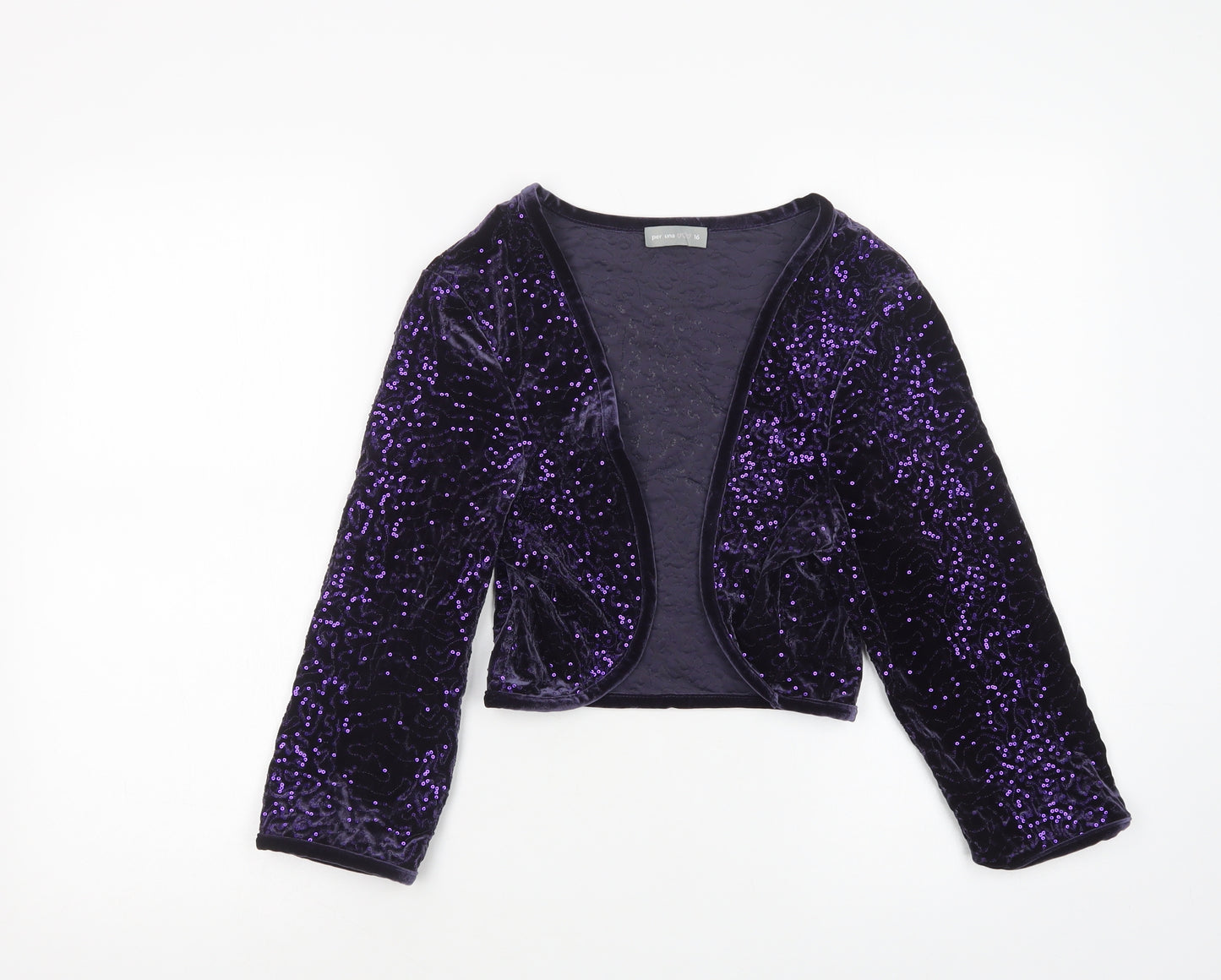 Per Una Womens Purple   Jacket Blazer Size 16