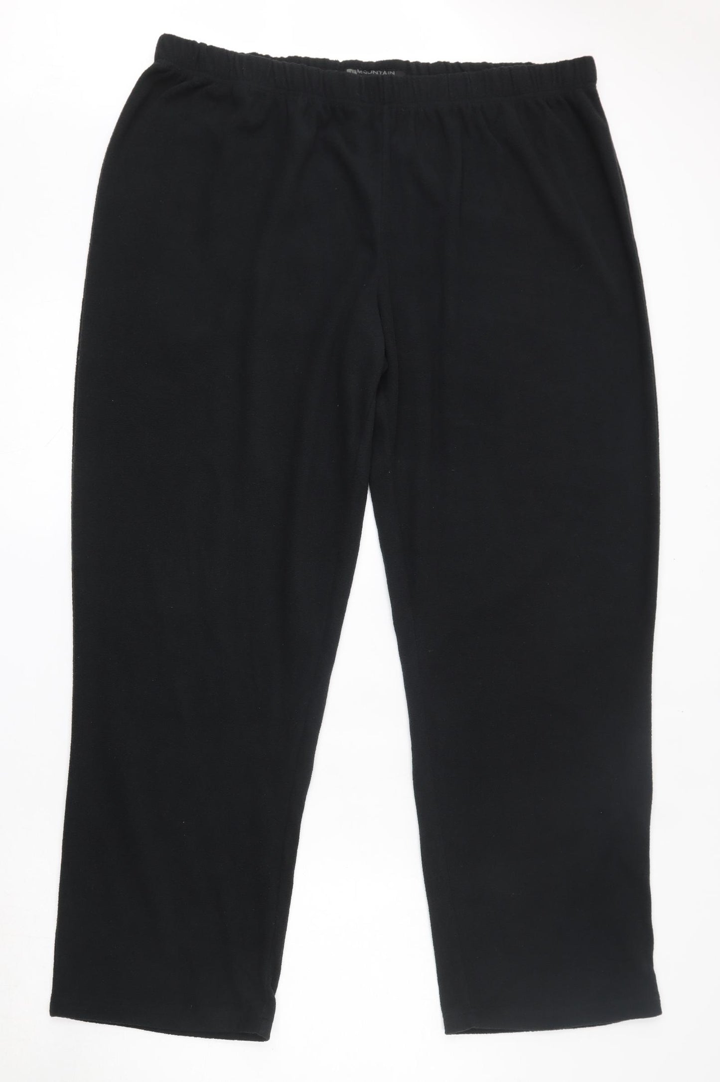 Moutain Warehouse  Mens Black  Polyester Jogger Trousers Size 2XL L31 in Regular