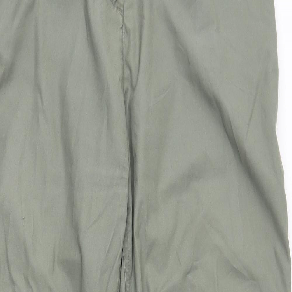 Craghoppers Womens Green  Polyester Cargo Trousers Size 18 L30 in Regular Button