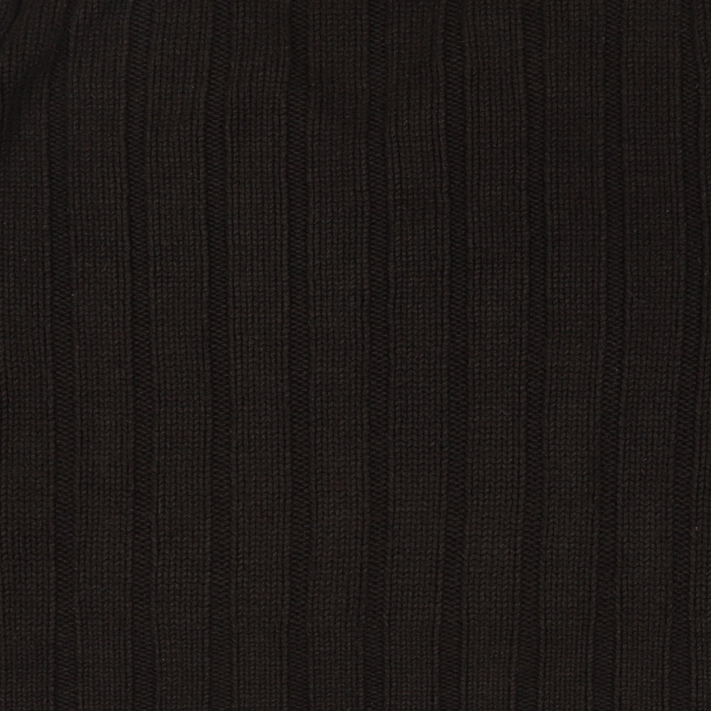 Evie  Womens Green Roll Neck  Acrylic Pullover Jumper Size 18