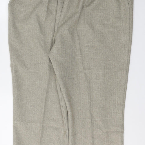 ARISTA Womens Beige  Polyester Trousers  Size 22 L24 in Regular