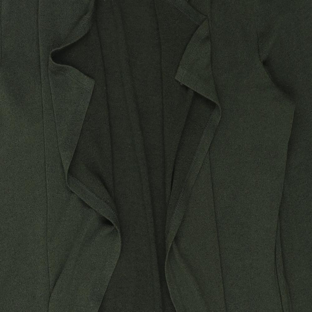 Atmosphere Womens Green V-Neck  Polyester Cardigan Jumper Size 16