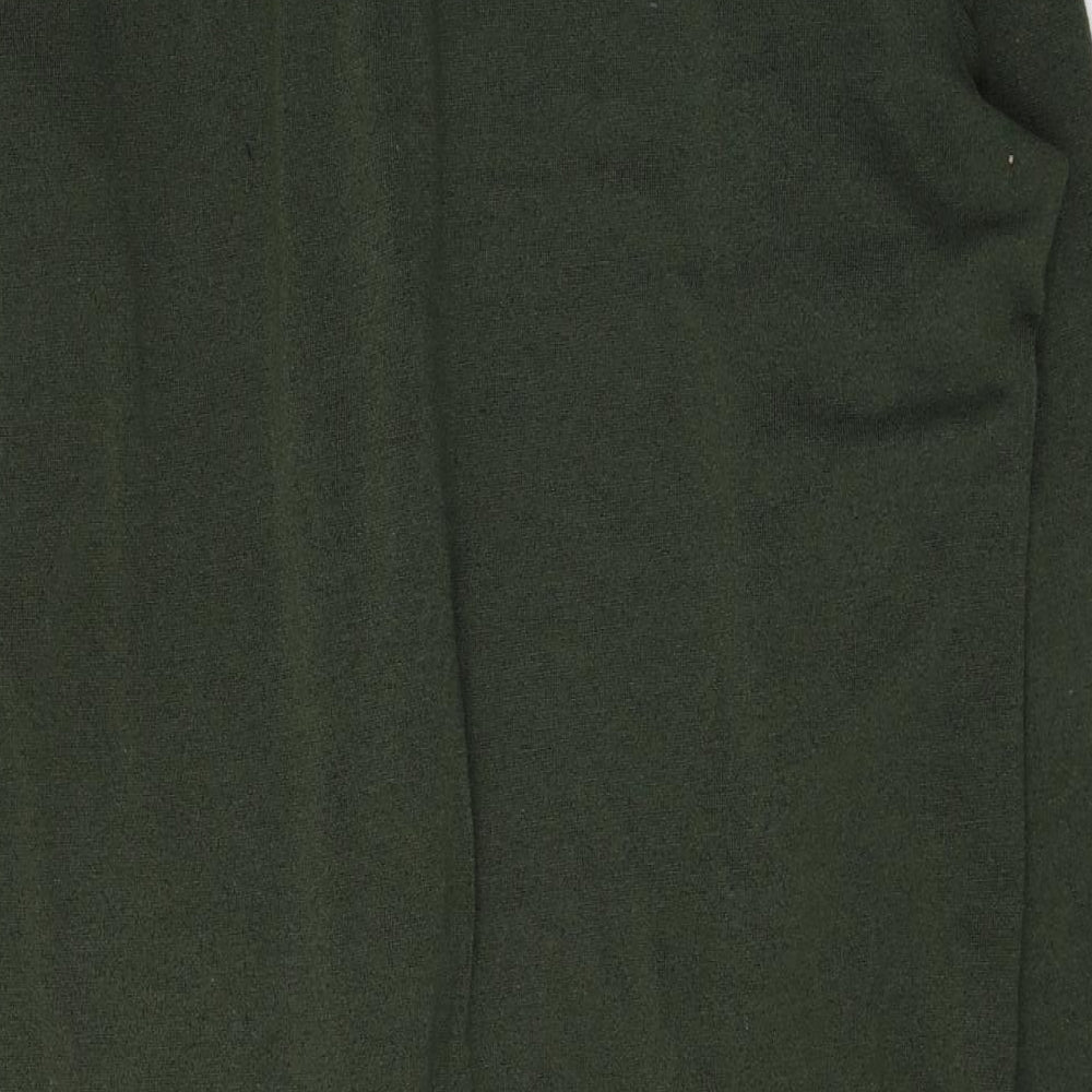 Atmosphere Womens Green V-Neck  Polyester Cardigan Jumper Size 16