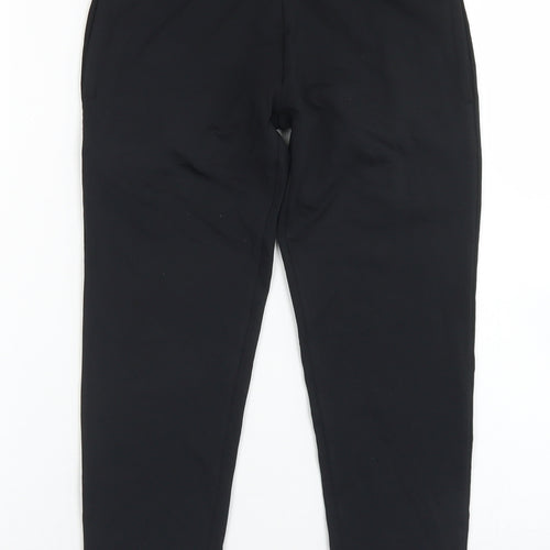 Willow Girls Black  Polyester Jogger Trousers Size 5-6 Years L20 in Regular