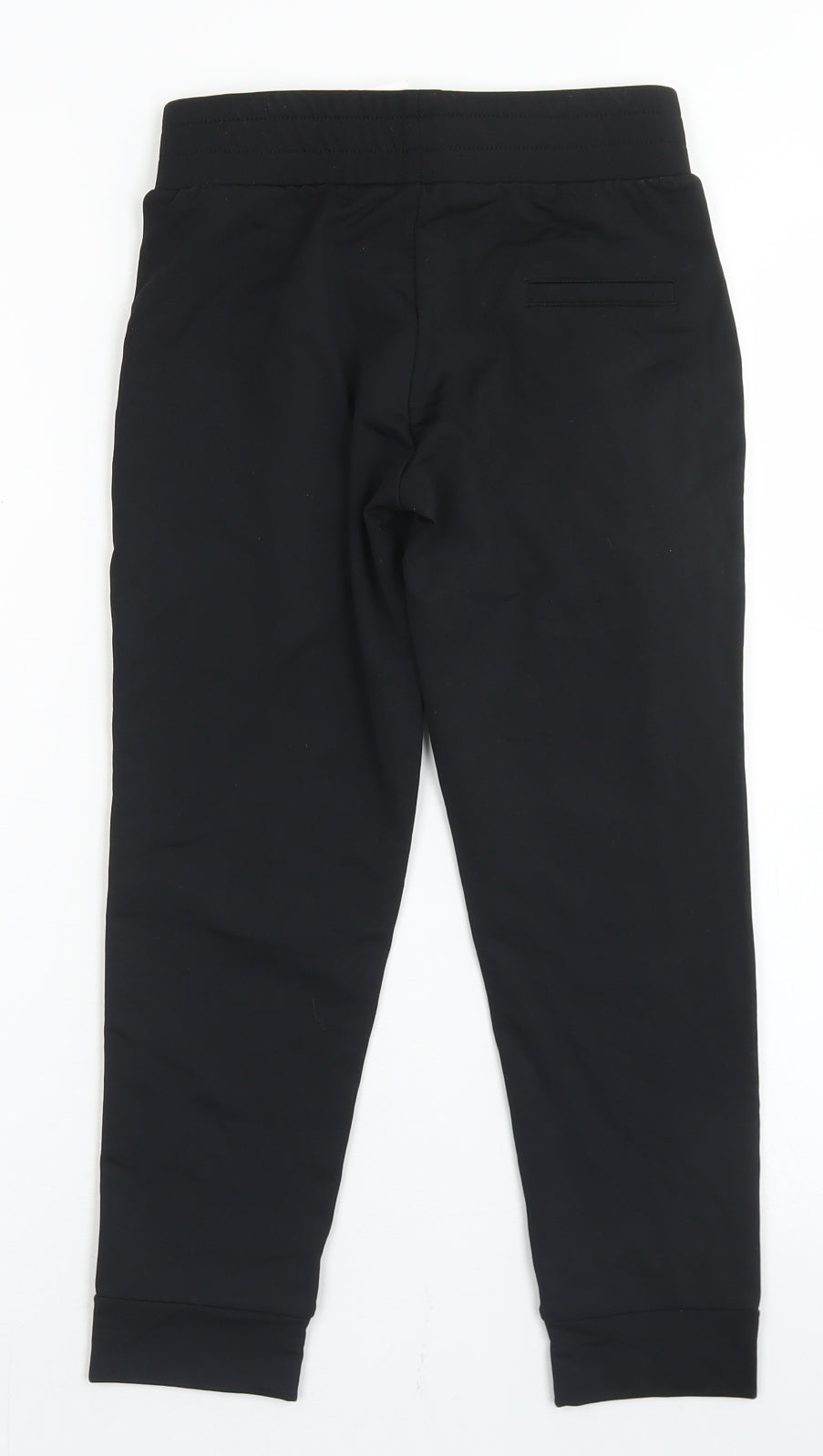Willow Girls Black  Polyester Jogger Trousers Size 5-6 Years L20 in Regular