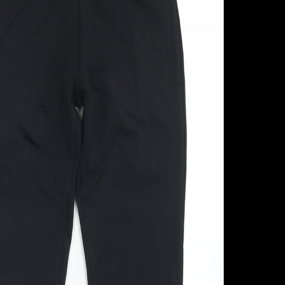 Willow Girls Black  Polyester Jogger Trousers Size 5-6 Years L20 in Regular