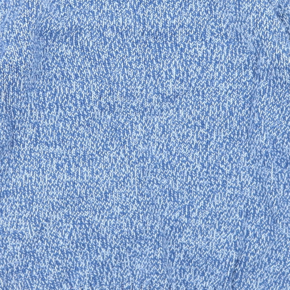 Nutmeg Boys Blue Crew Neck  Cotton Pullover Jumper Size 5-6 Years   - Dinosaurs