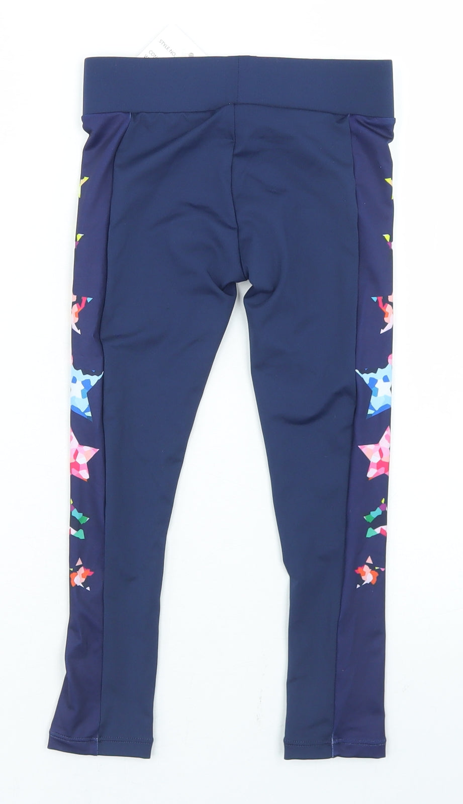 Willow Girls Blue  Polyester Jogger Trousers Size 5-6 Years  Regular