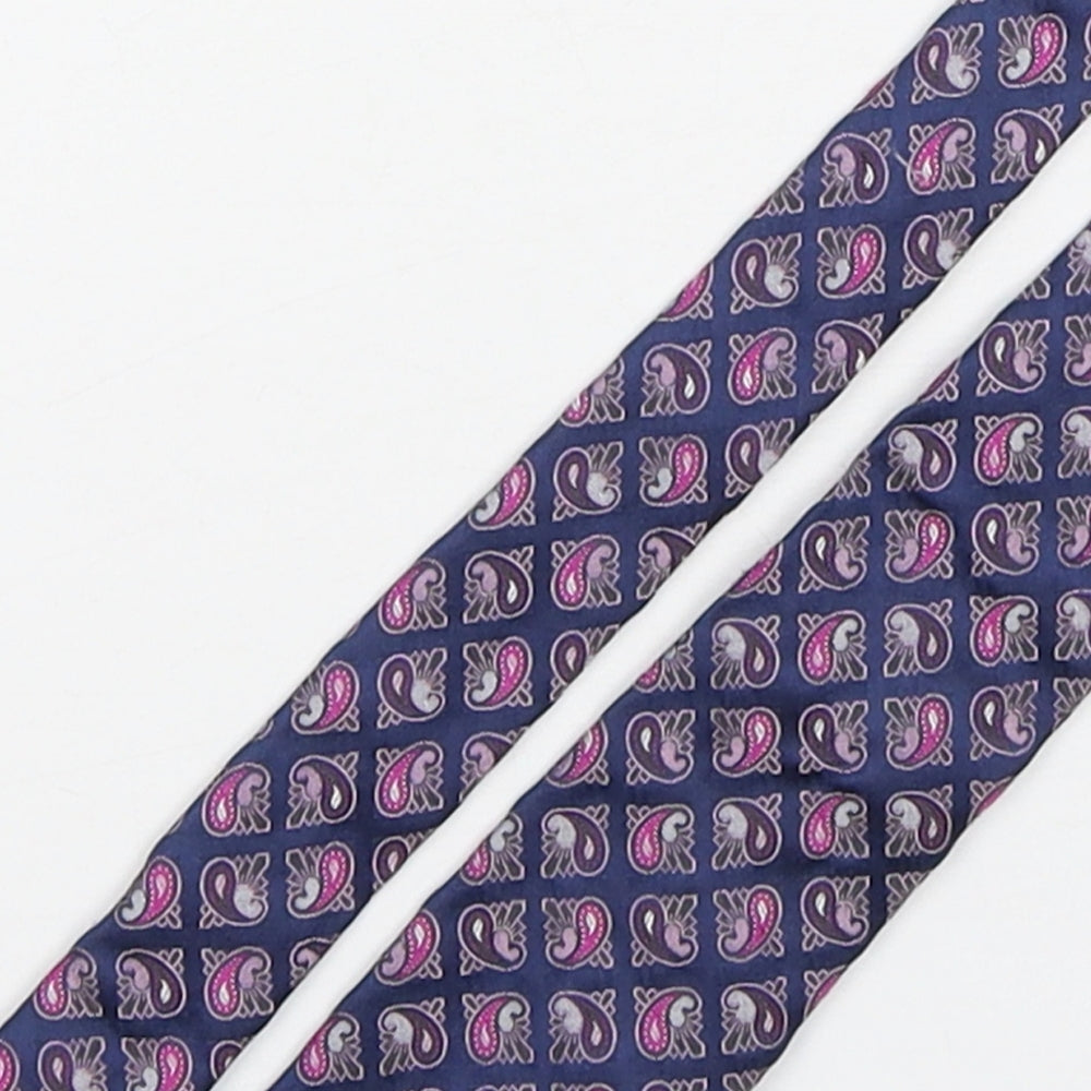HUGO BOSS Mens Multicoloured Paisley Silk Pointed Tie One Size