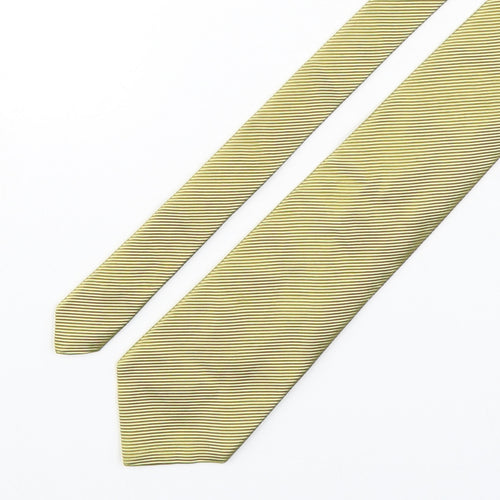 Santorail Mens Gold  Cotton Pointed Tie One Size