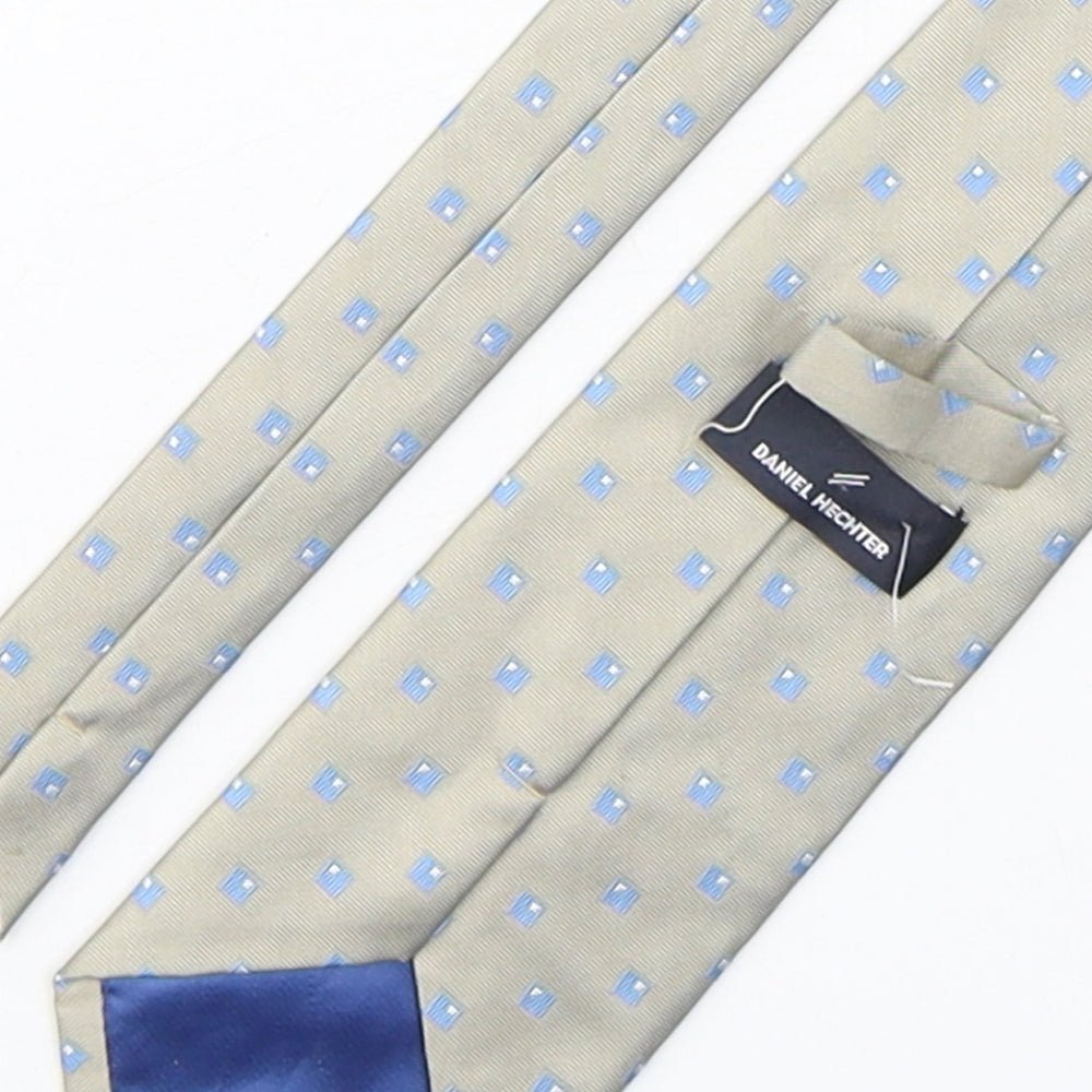 Daniel Hechter Mens Multicoloured Plaids & Checks Silk Pointed Tie One Size