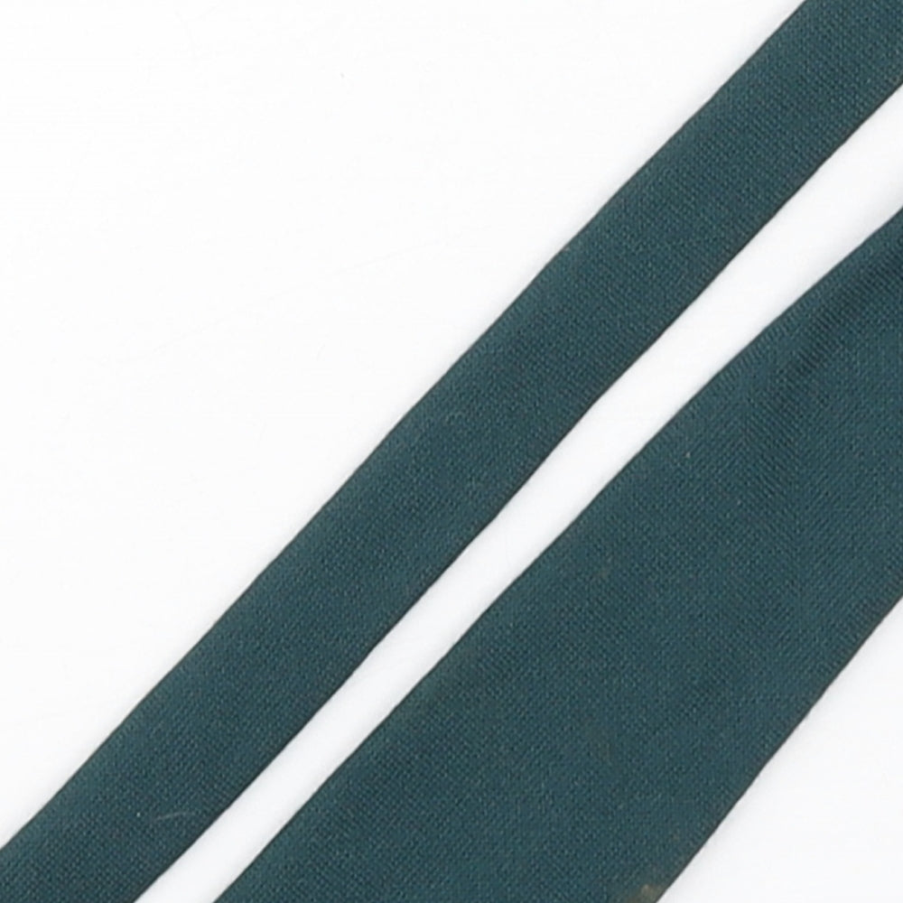 StMichael Mens Green  Wool Pointed Tie One Size