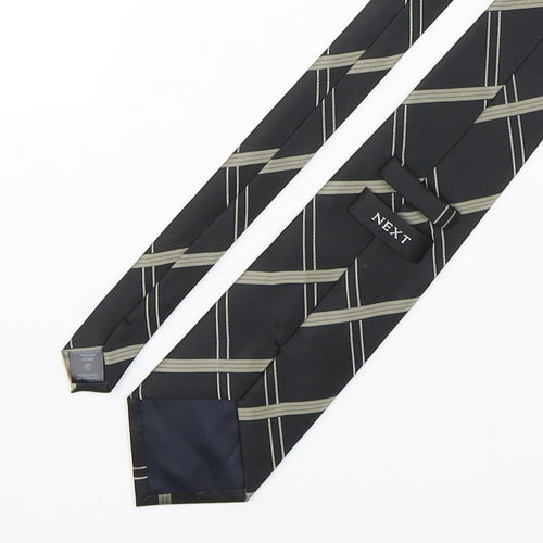 NEXT Mens Multicoloured Plaids & Checks Polyester Pointed Tie One Size