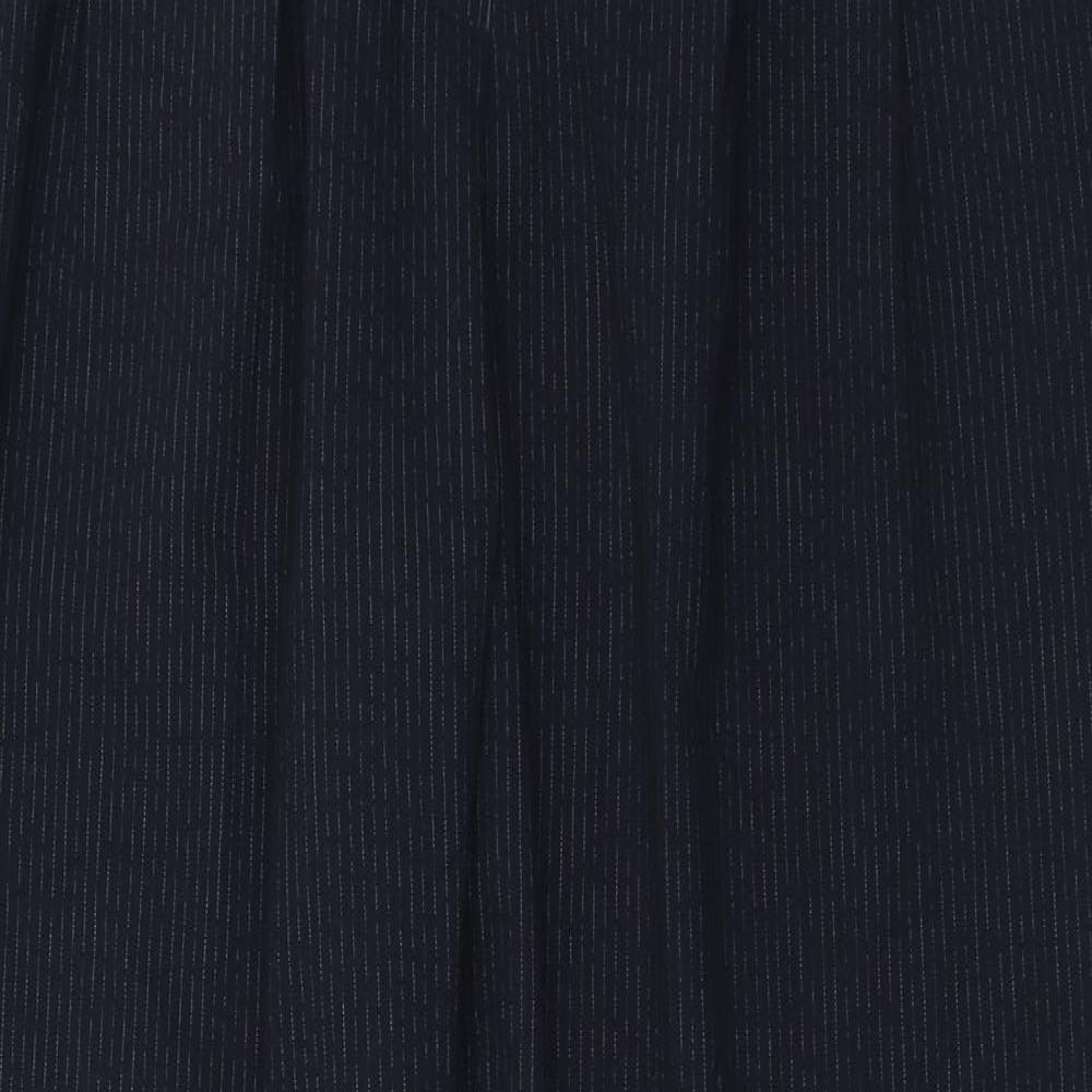 NEXT Womens Blue  Polyester Dress Pants Trousers Size 14 L26 in Regular Button