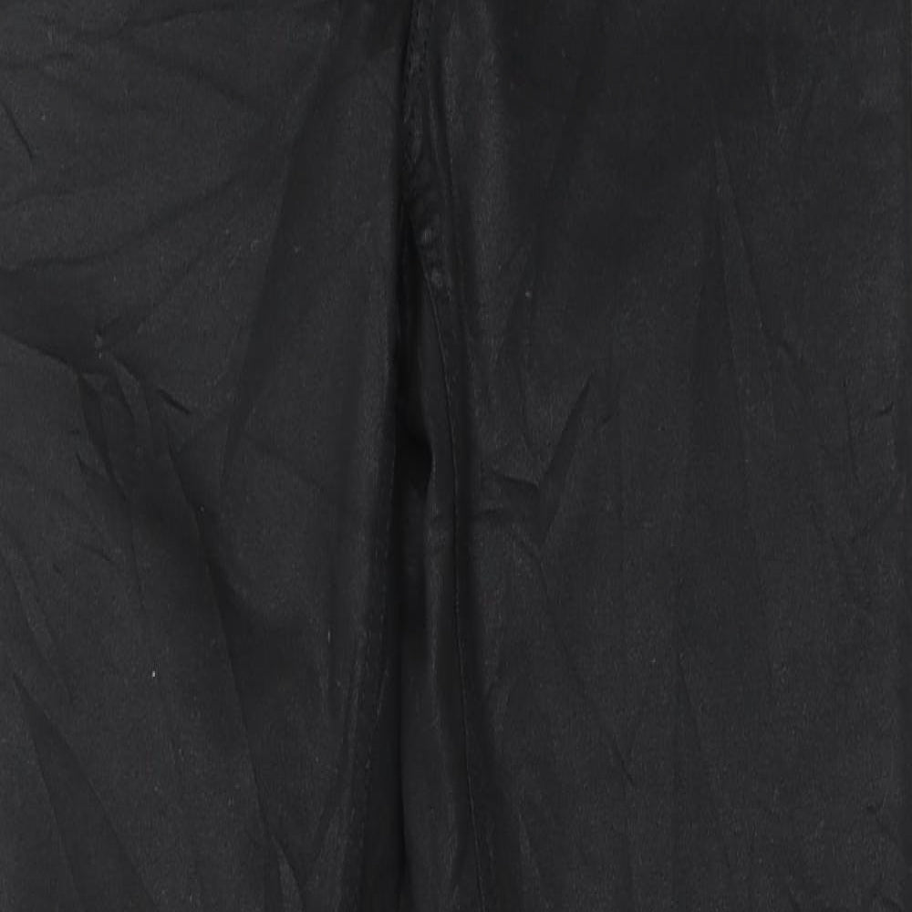 H&M Womens Black  Cotton Jegging Jeans Size 8 L30 in Regular