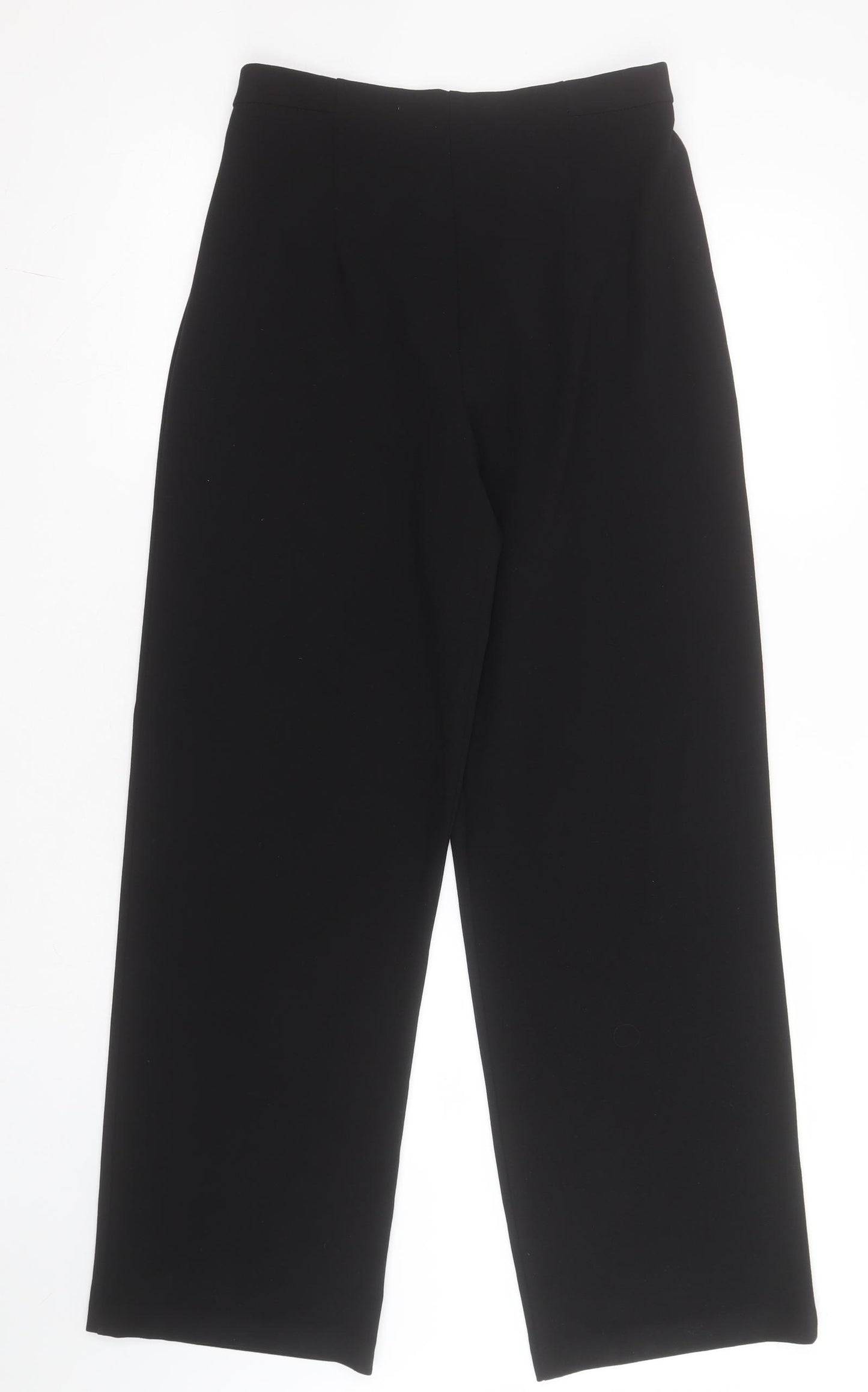 Saloos Collection Womens Black  Polyester Trousers  Size 14 L30 in Regular