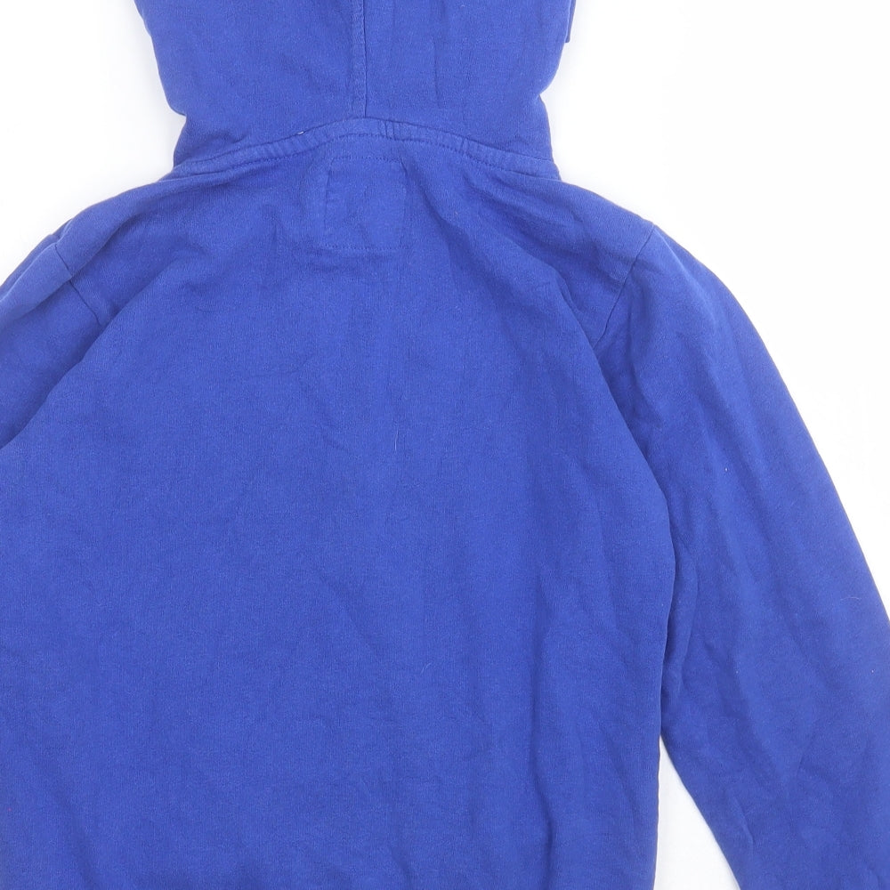 H&M Boys Blue  Cotton Pullover Hoodie Size 9-10 Years   - CINCO LOBOS JUNCTION