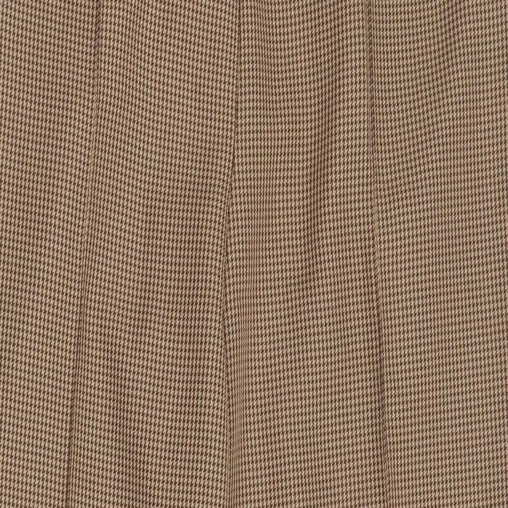 Damart Womens Brown Houndstooth Polyester Trousers  Size 10  Regular