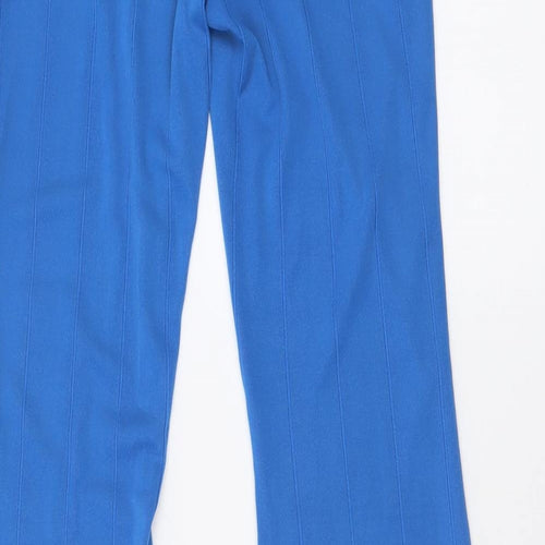 SheIn Womens Blue  Polyester Trousers  Size S L32 in Regular