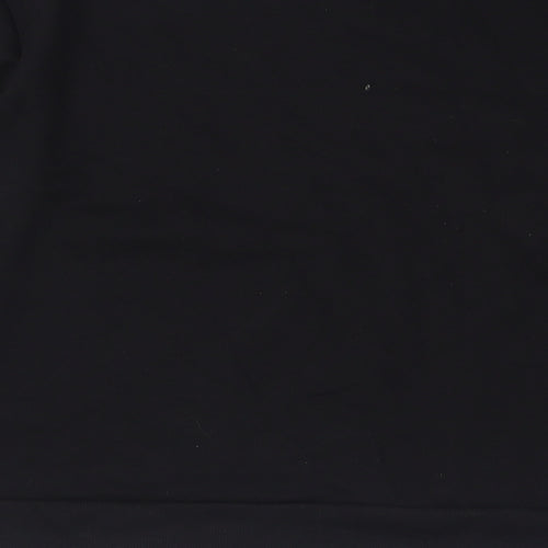 Primark Womens Black  Cotton Pullover Sweatshirt Size 2XS  Pullover