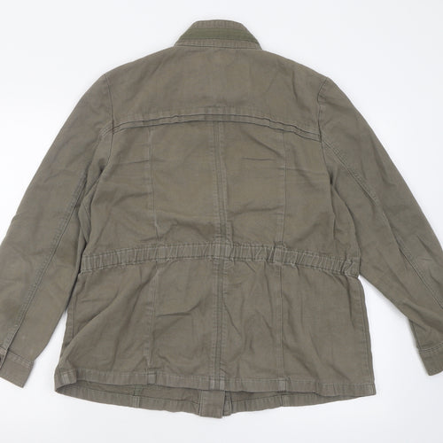 Per Una Womens Green   Jacket  Size 16  Button