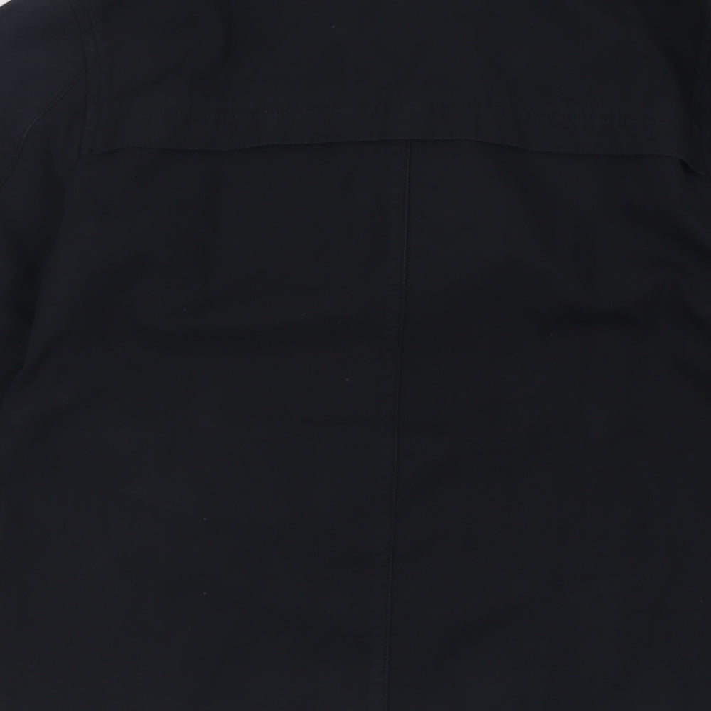Topman Mens Black   Jacket  Size S  Button