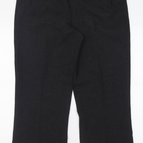 Lakeland Womens Grey  Polyester Trousers  Size 16 L27 in Regular Zip