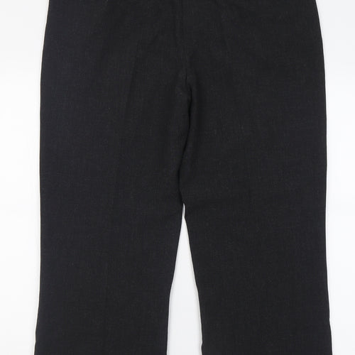 Lakeland Womens Grey  Polyester Trousers  Size 16 L27 in Regular Zip